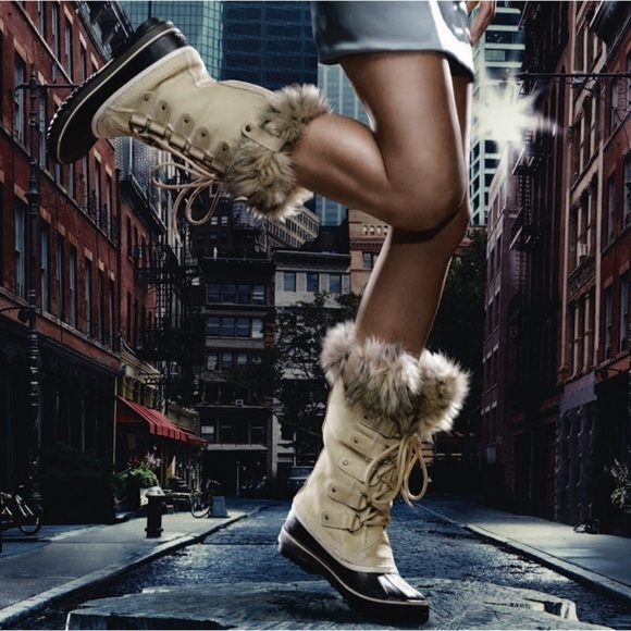 Sorel Joan of Arctic Waterproof Boots Fawn/Omega Taupe 1 - Picture 1 of 16